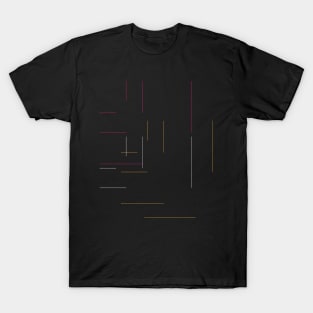 Abstract in black T-Shirt